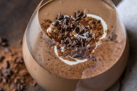 Chocolate Coconut Thickshake