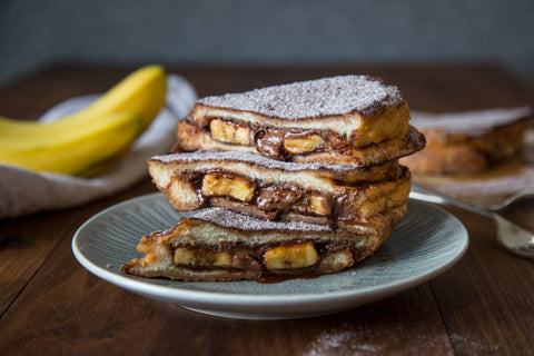 Chocolate Banana French Toast