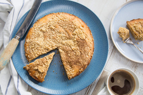 Spiced Coffee Crumble Cake